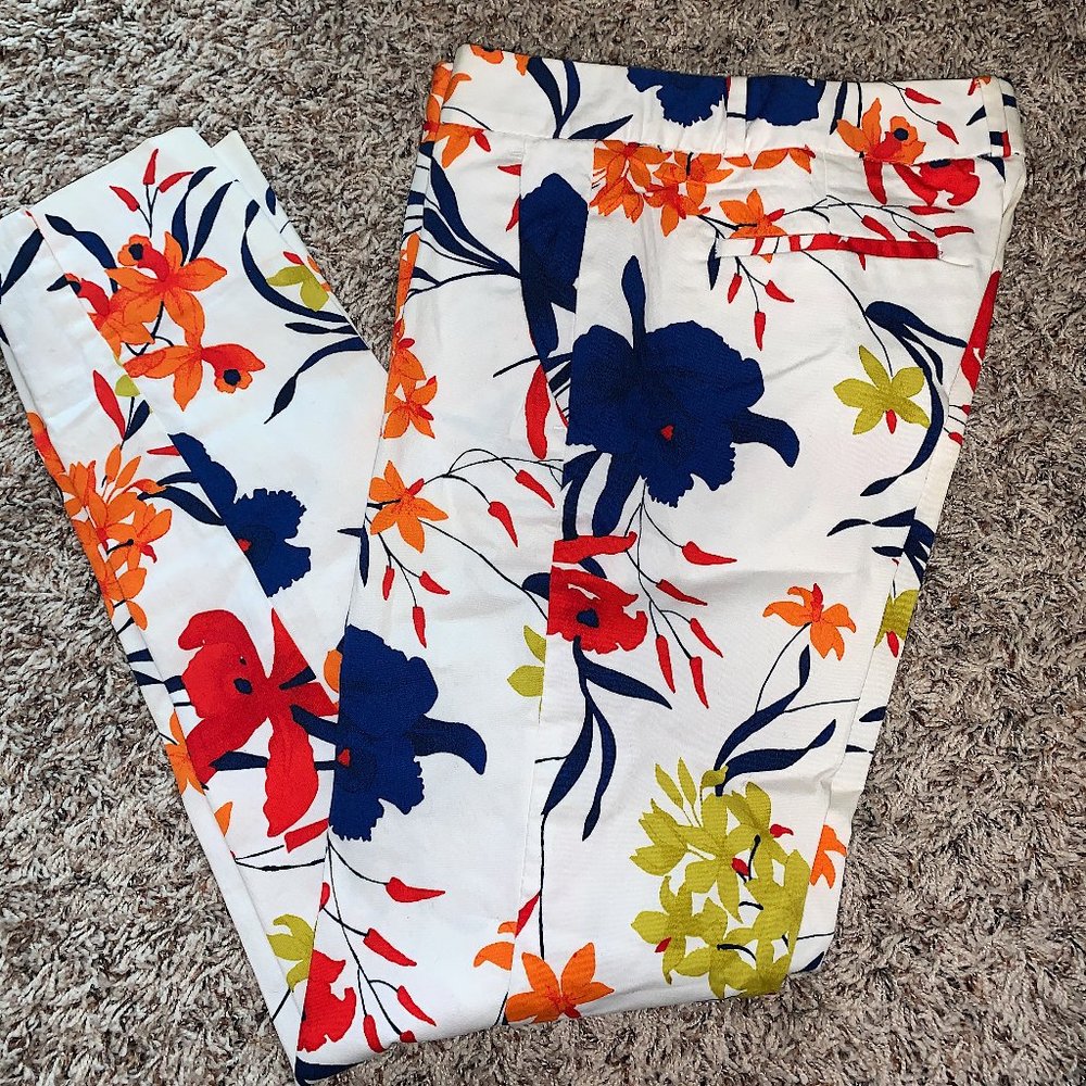 Banana Republic Floral Trousers